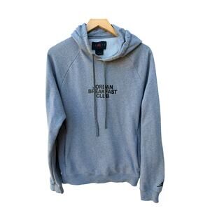 Jordan Breakfast Club Hoodie Mens Medium Gray Pullover Jumpman Sweatshirt
